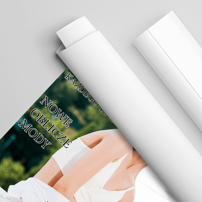 Vogue - plakat, spersonalizowany prezent dla niej - idamell.com