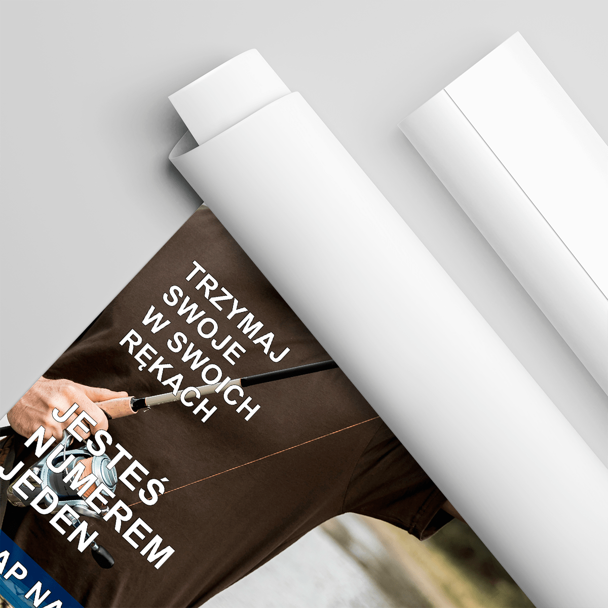 Wędkarz numer jeden - plakat, spersonalizowany prezent dla mężczyzny - idamell.com