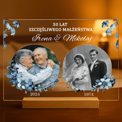 Wspólne lata - Druk na szkle, spersonalizowany prezent - idamell.com