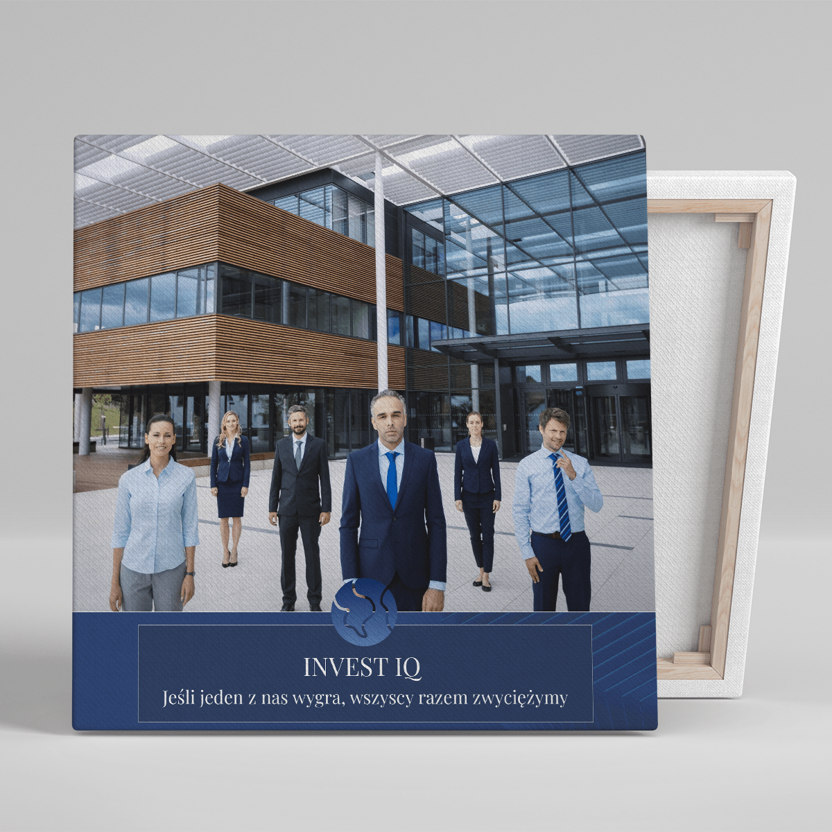 Wszyscy zwyciężymy - druk na płótnie, spersonalizowany prezent - idamell.com