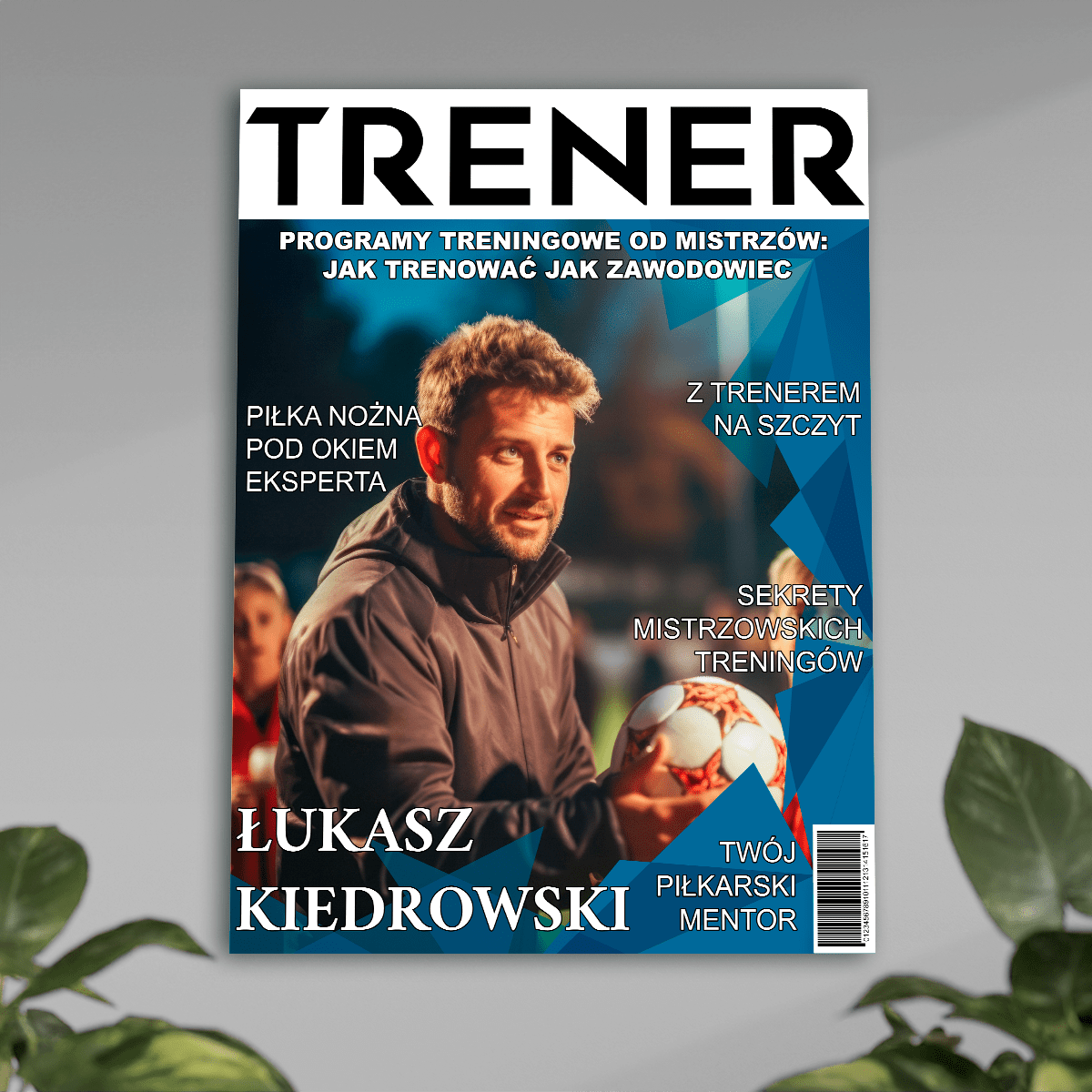 Wyjątkowy trener - plakat, spersonalizowany prezent dla mężczyzny - idamell.com