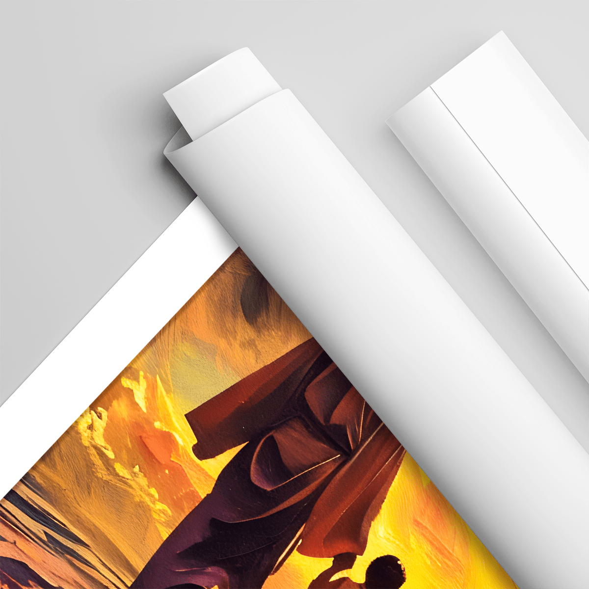 Z Jezusem Chrystusem - plakat, oryginalny prezent dla dziecka - idamell.com