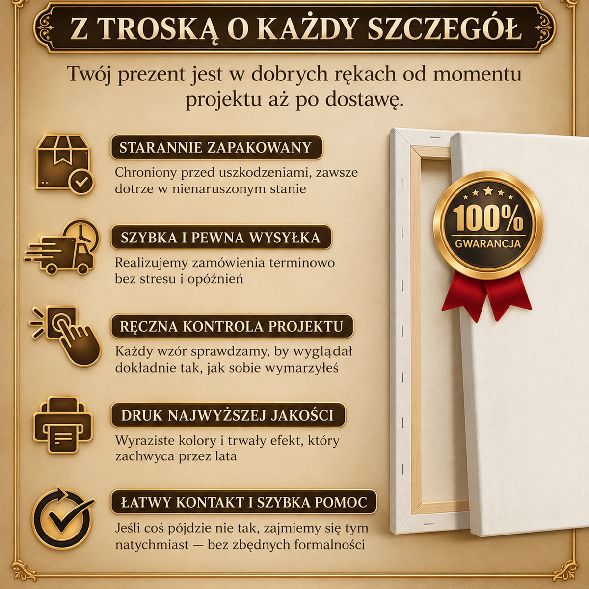 Kolaż ze zdjęć na płótnie Z przyjaciółką — prezent dla przyjaciółki