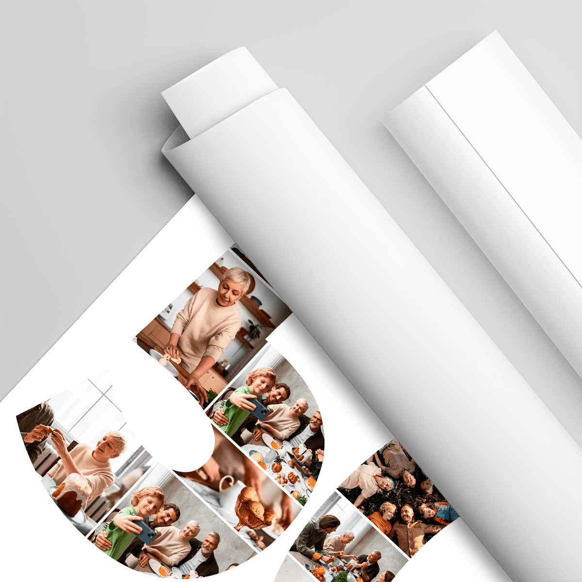 Z okazji 50 urodzin - plakat, spersonalizowany prezent dla babci - idamell.com