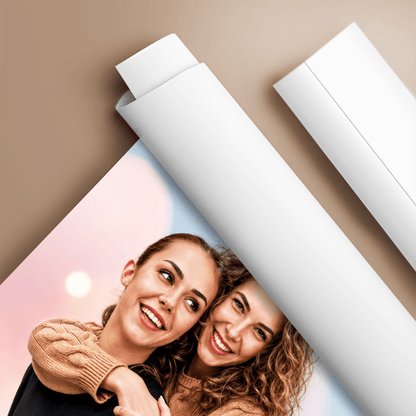 Z siostrą najlepiej - plakat, spersonalizowany prezent dla siostry - idamell.com