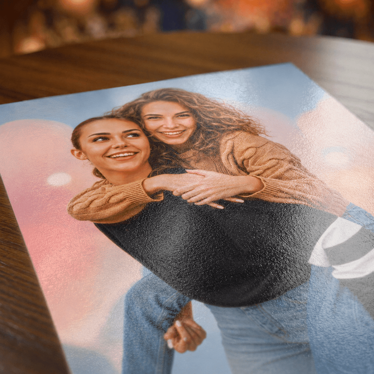 Z siostrą najlepiej - plakat, spersonalizowany prezent dla siostry - idamell.com