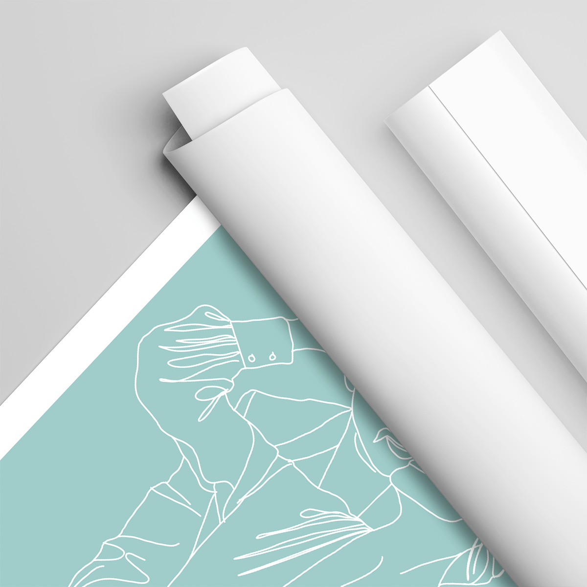 Zakochana para grafika + imiona - plakat, spersonalizowany prezent dla chłopaka - idamell.com