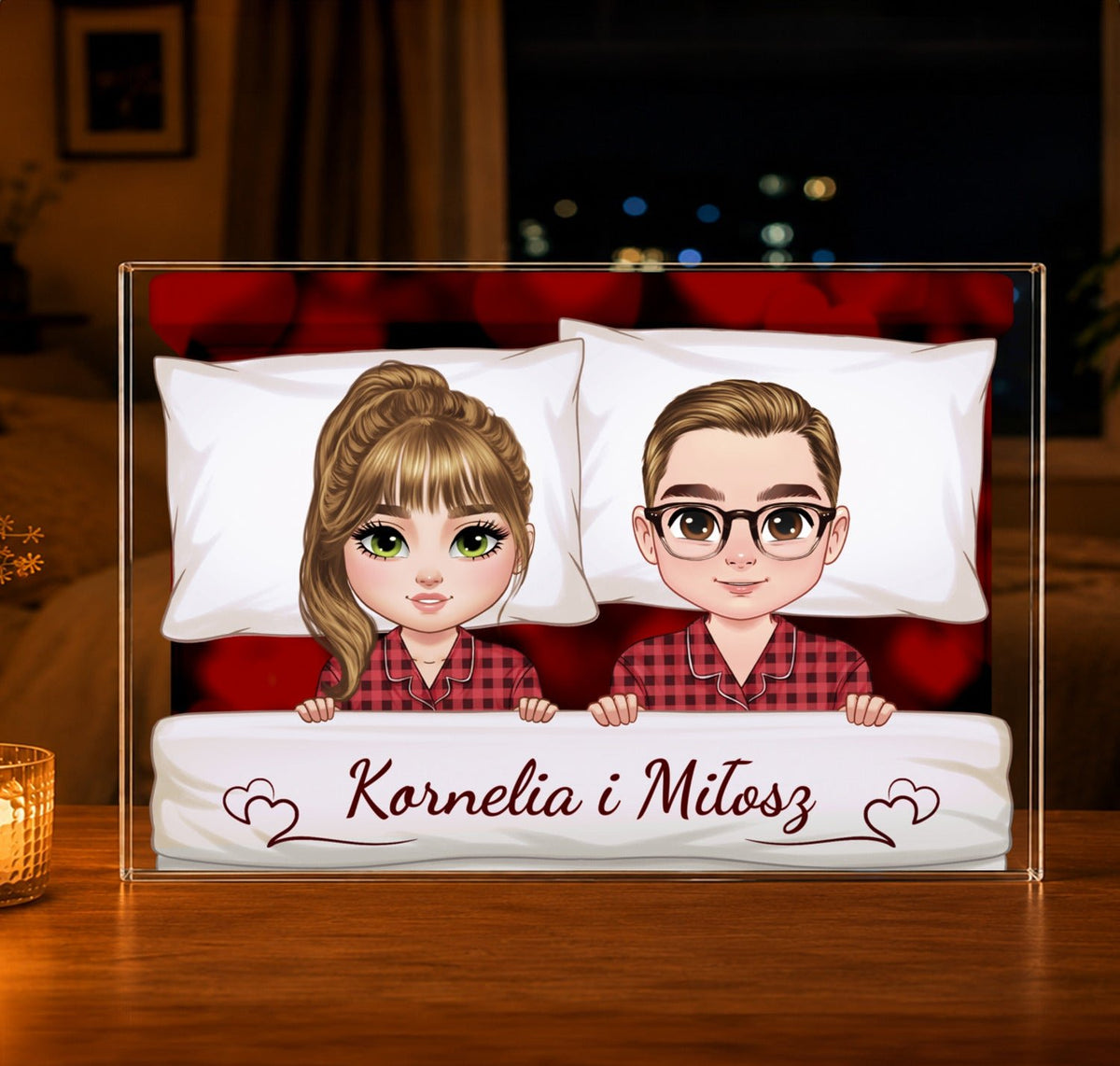 Zamień kolory w magię Clipart - Druk na szkle, spersonalizowany prezent dla niej - idamell.com