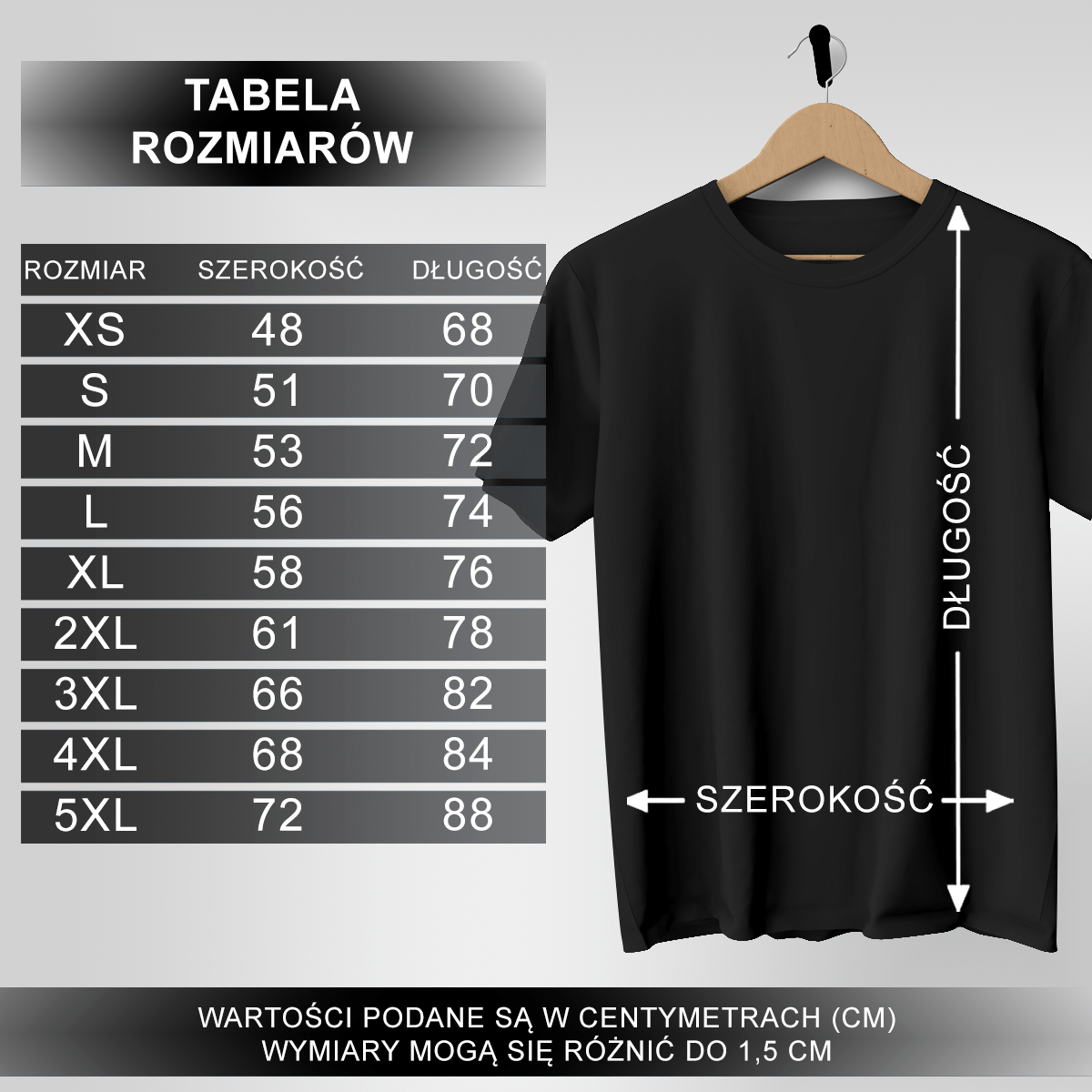 Zestaw 2 koszulek UDANY POŁÓW - spersonalizowany prezent dla pary - idamell.com