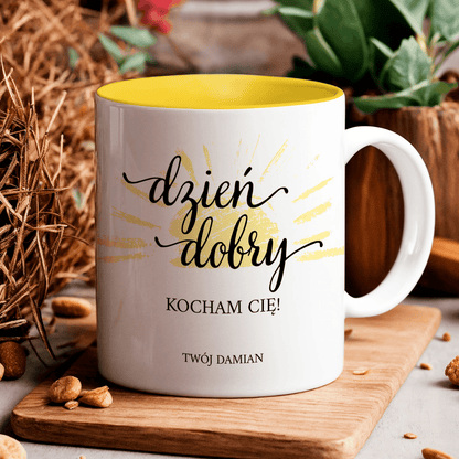 Zestaw DZIEWCZYNA - 4 x kubek z nadrukiem, spersonalizowany prezent dla niej - idamell.com