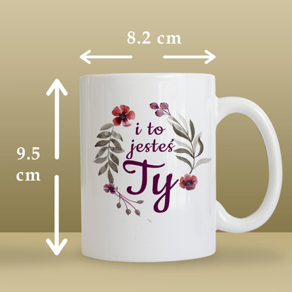 Jedyna siostra - 1x Kubek z nadrukiem, spersonalizowany prezent dla siostry - idamell.com