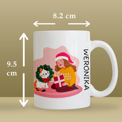 Ktoś wyjątkowy - 1x Kubek z nadrukiem, spersonalizowany prezent dla siostry - idamell.com