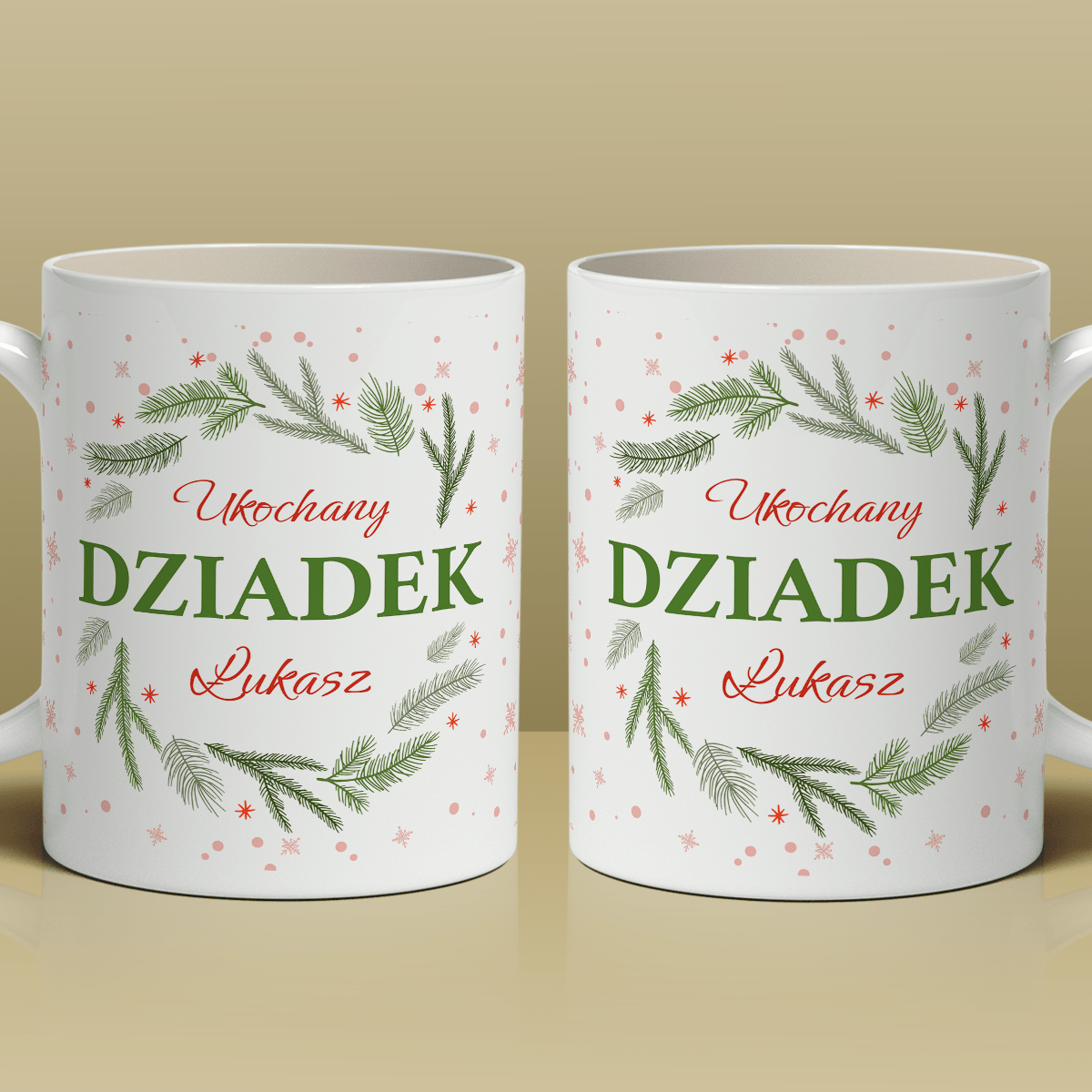 Mój kochany dziadek - 1x Kubek z nadrukiem, spersonalizowany prezent dla dziadka - idamell.com