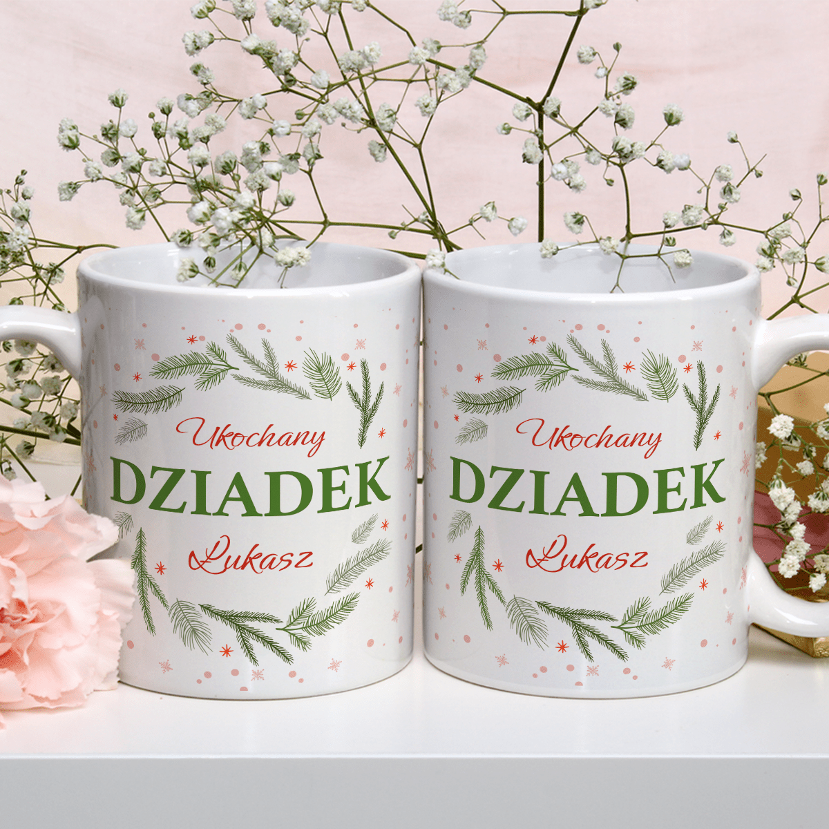 Mój kochany dziadek - 1x Kubek z nadrukiem, spersonalizowany prezent dla dziadka - idamell.com