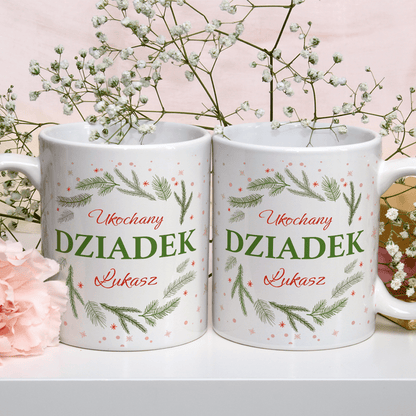 Mój kochany dziadek - 1x Kubek z nadrukiem, spersonalizowany prezent dla dziadka - idamell.com