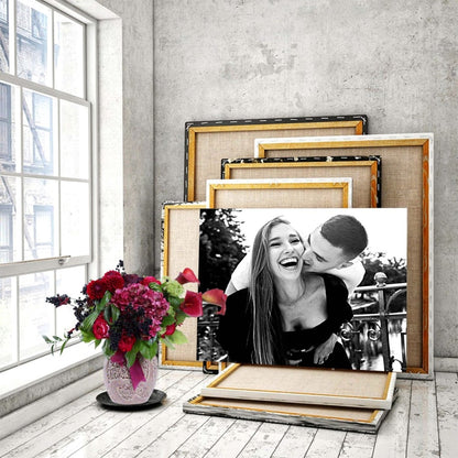 Portret Na Płótnie Styl Sketch - Personalizowany Portret Ze Zdjęcia, Zdjęcie Na Płótnie, Prezent Personalizowany - idamell.com - Wyjątkowe Prezenty