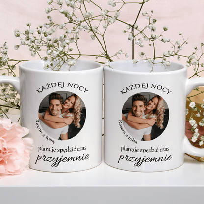 Razem z Tobą - 1x Kubek z nadrukiem, spersonalizowany prezent dla pary - idamell.com