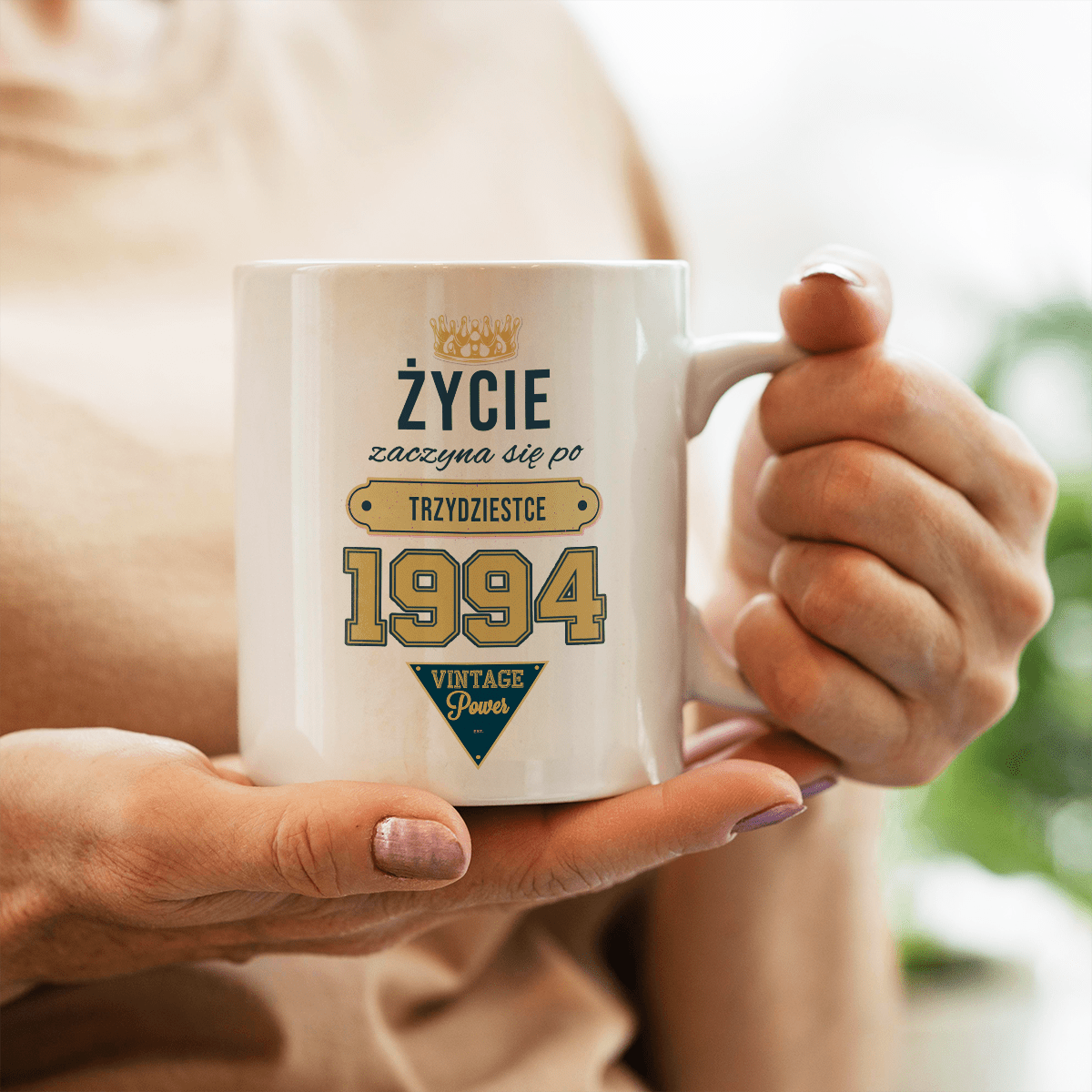 Życie po 30 - 1x Kubek z nadrukiem, spersonalizowany prezent dla niego - idamell.com